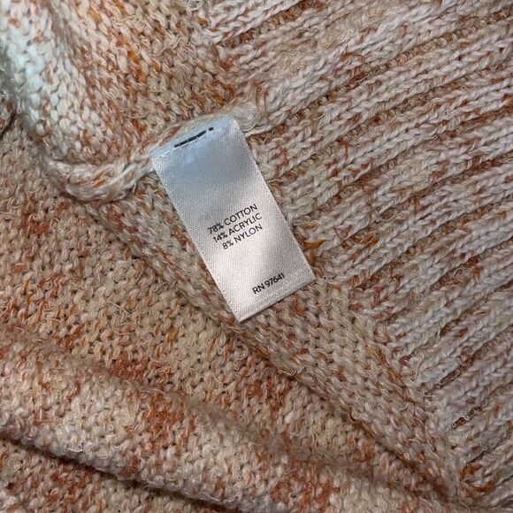 J.jill Soft-textures Pullover Sweater In Cream Multi SWEATER Size M - Picture 5 of 5